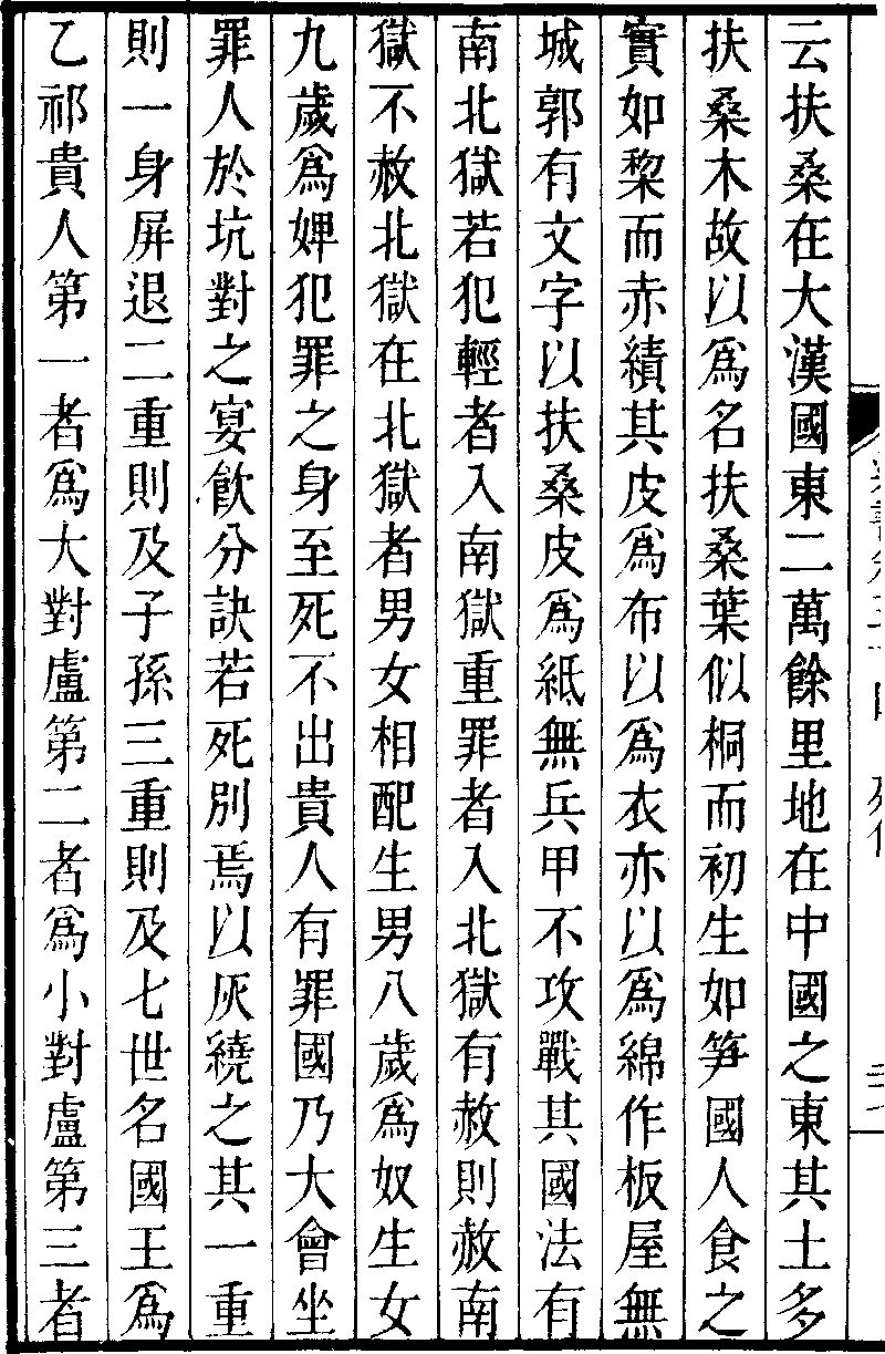 諸夷 海南諸國,東夷,西北諸戎 東夷 7