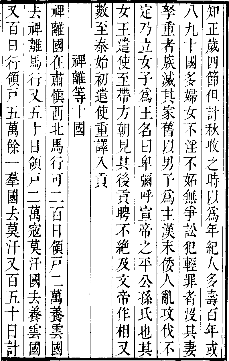 四夷 東夷傳 倭人傳 3