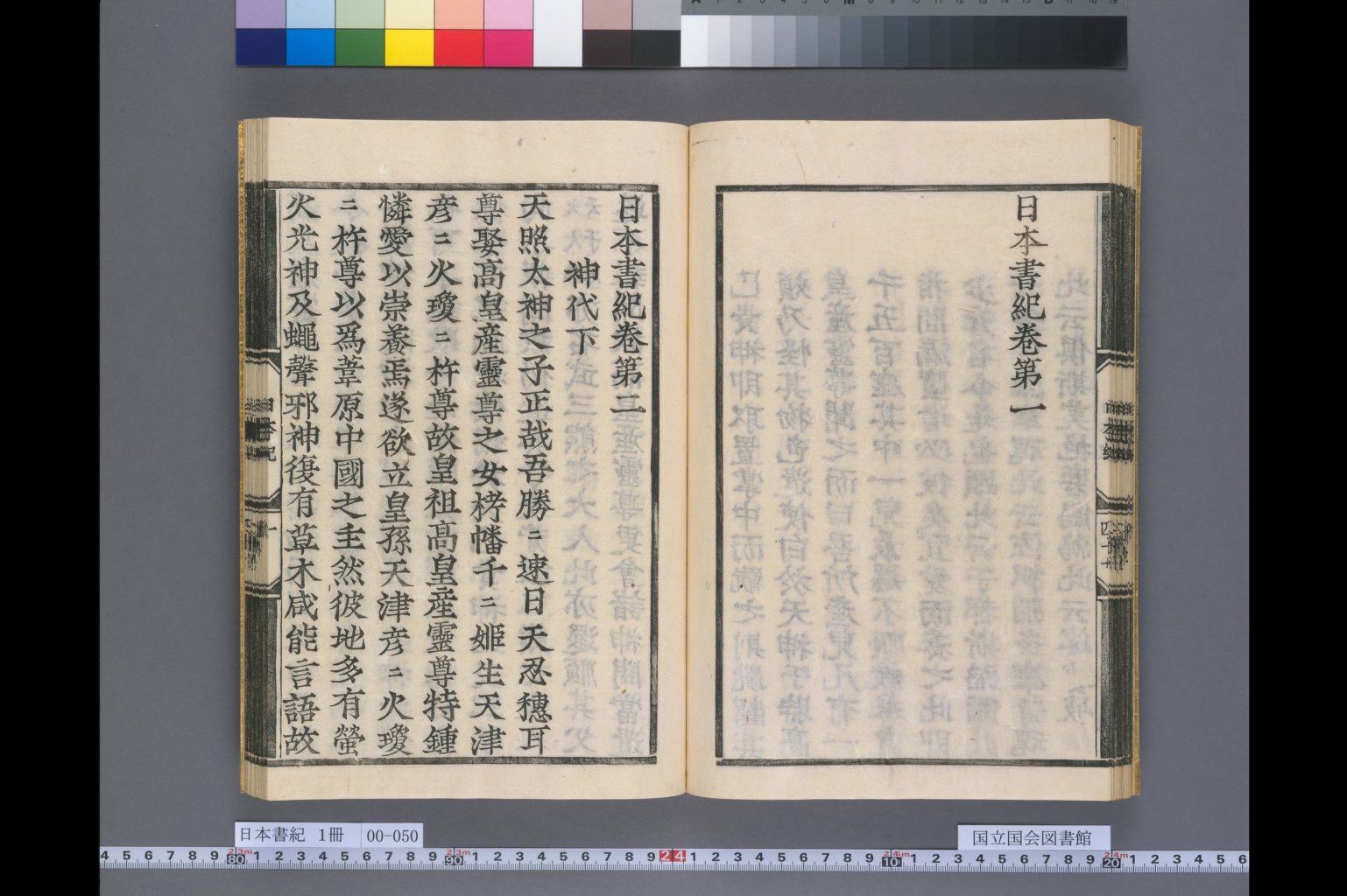 日本書紀 卷第二 神代下 1